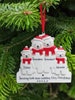 Personalised Polar Bear Family Christmas Tree Decorations Family of 2 3 4 5 1st Xmas 2021 Baubles Single Parent Grandparents Gift 