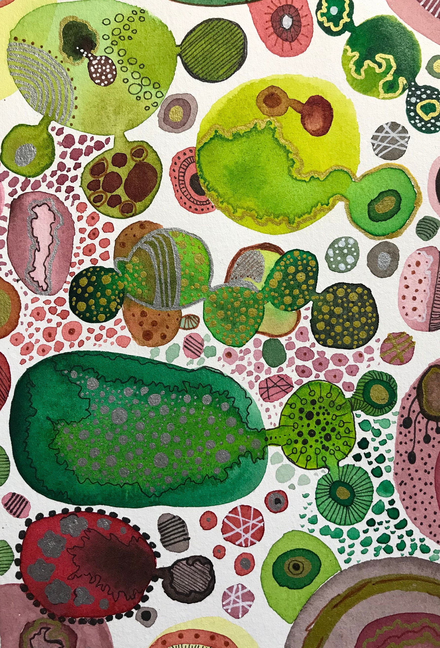 Handmade watercolor 21x14.8 on paper 300mg Watercolors Etsy