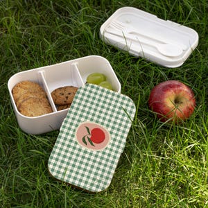 Encantadora lonchera Bento - Contenedor ecológico para preparar comidas para niños y adultos, ideal para picnics, regreso a clases y almacenamiento de alimentos.
