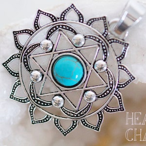 Chakra Mandala Necklace - Reiki Yoga Meditation Chakra Jewellery ...