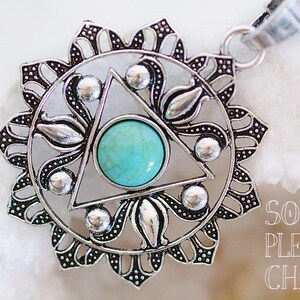 Chakra Mandala Necklace - Reiki Yoga Meditation Chakra Jewellery ...