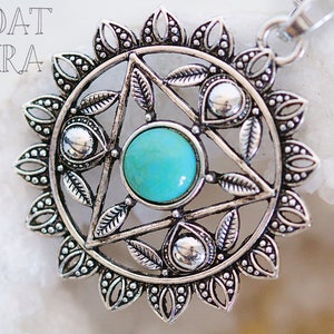 Chakra Mandala Necklace - Reiki Yoga Meditation Chakra Jewellery ...
