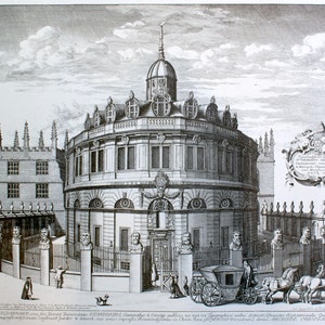 Sheldonian Theatre Oxford, Print 1675