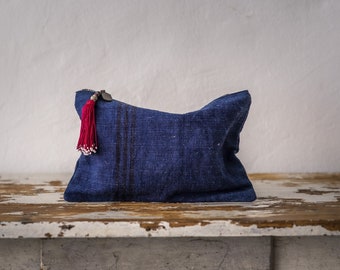 Pouches & Coin Purses: Handgeweven antieke en vintage hennep