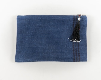 Pouches & Coin Purses: Handgeweven antieke en vintage hennep