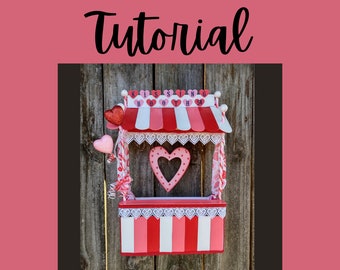 Kissing Booth Wreath Attachment Tutorial, Valentine's Day Wreath Attachment Tutorial, DIY Wreath Attachment Tutorial, Video Tutorial
