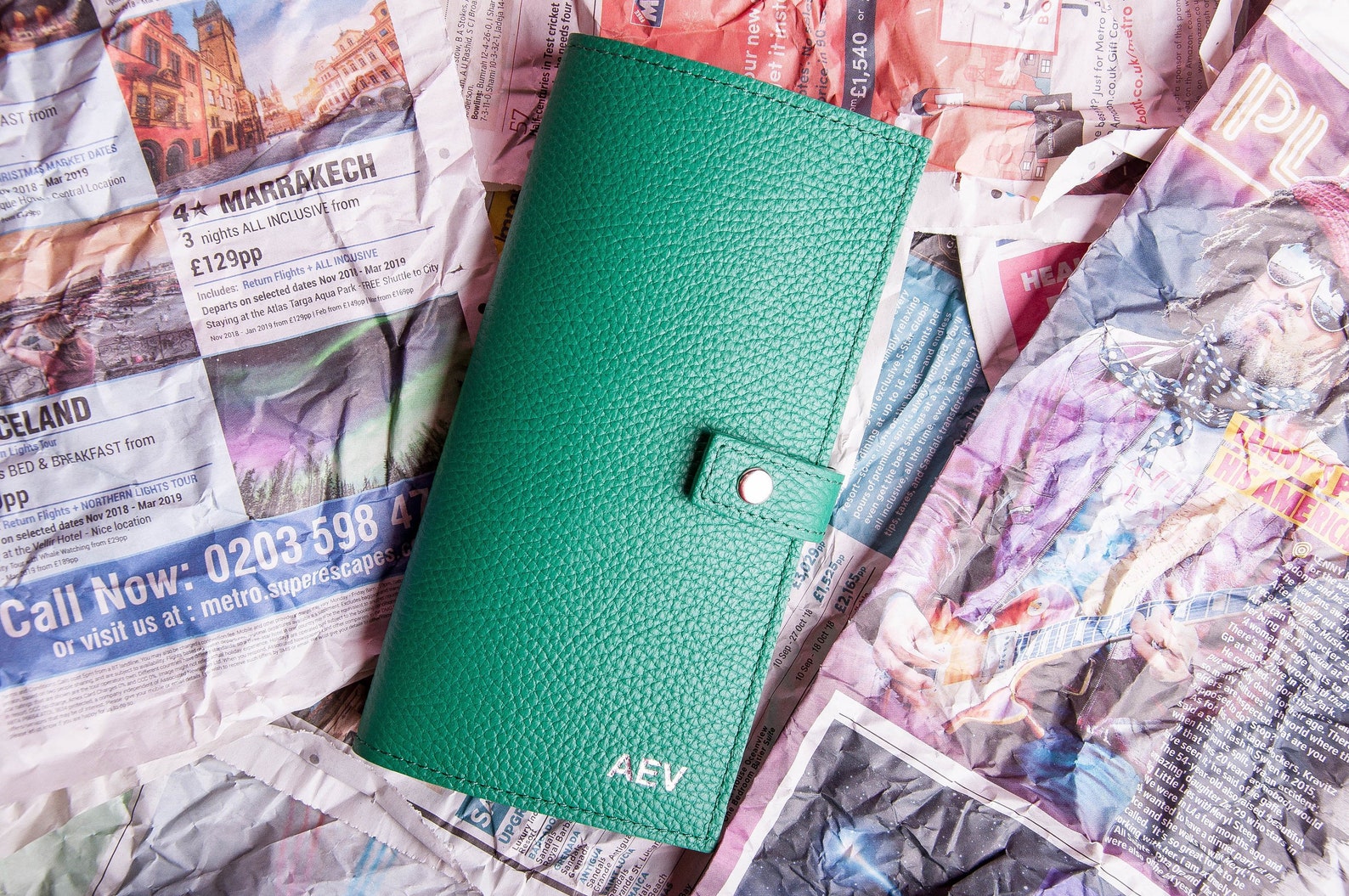 Leather Walletpersonalized Travel Walletbridesmaids Etsy