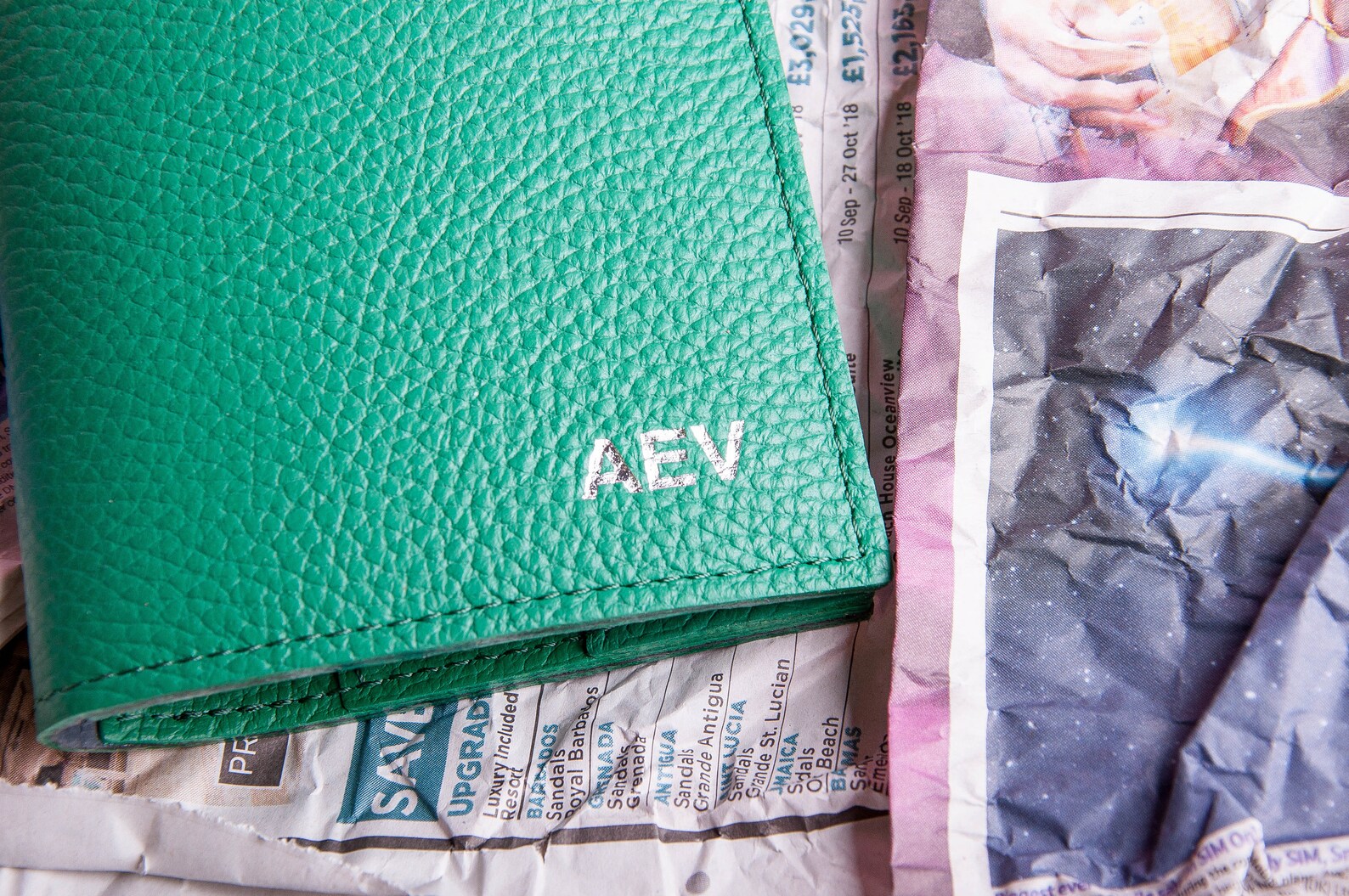 Leather walletPersonalized Travel WalletBridesmaids Etsy