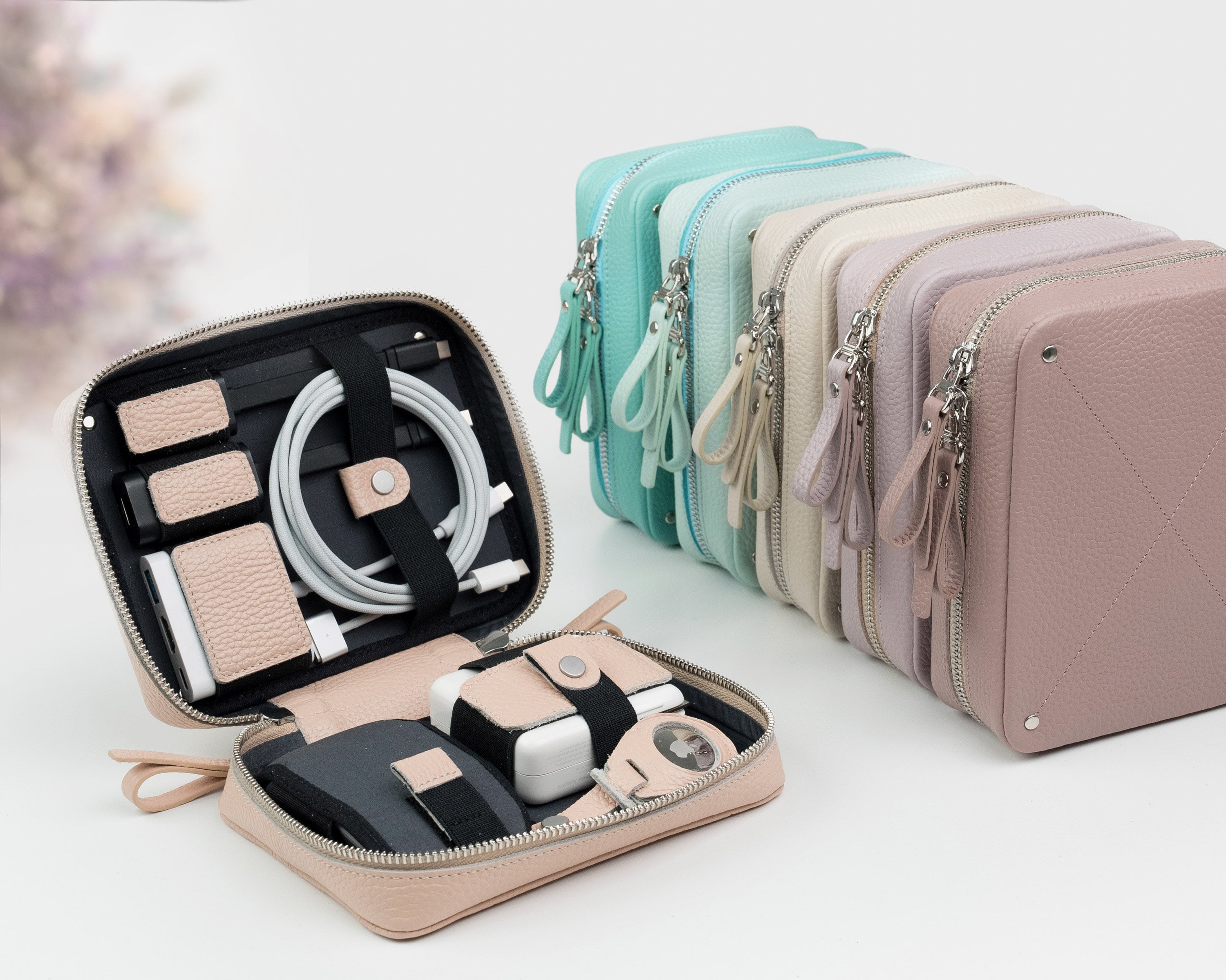 Small Electronic Organizer Cable Bag, Travel Portable Electr - Temu