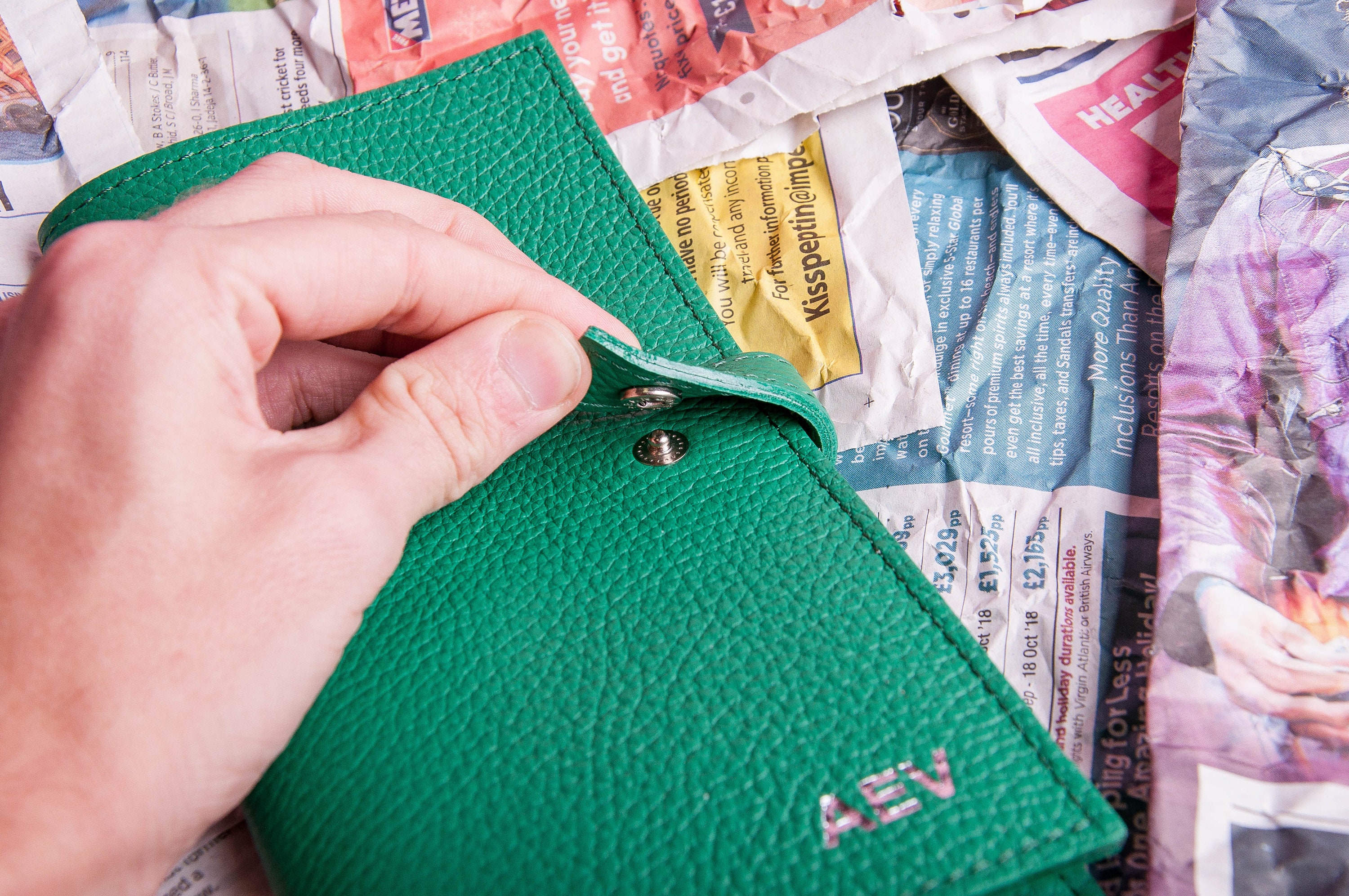 Leather walletPersonalized Travel WalletBridesmaids Etsy