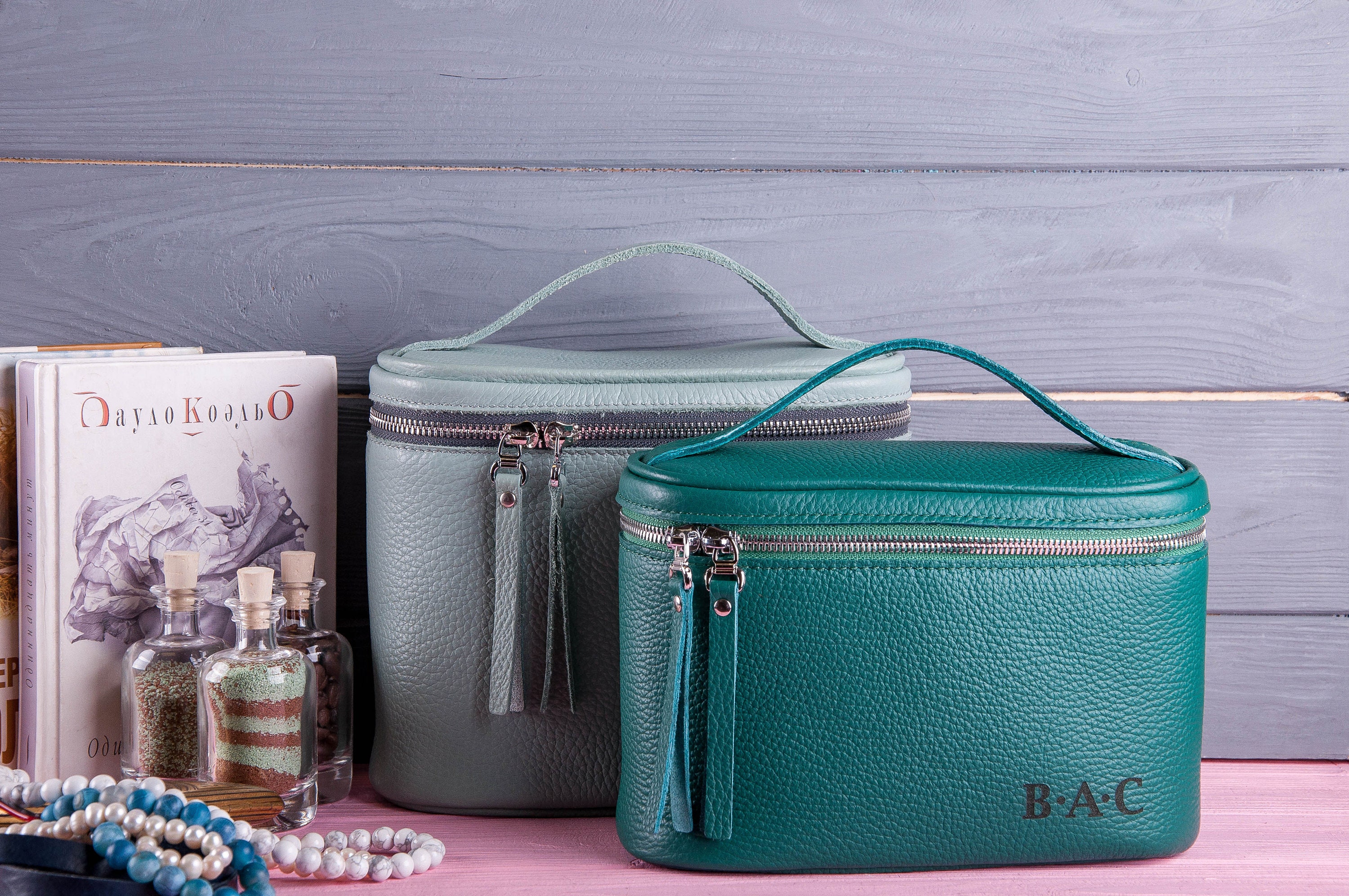 Train casePersonalized makeup bagBridesmaid giftJewelry Etsy