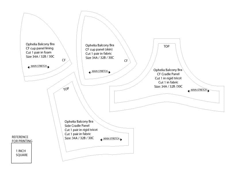 Bra Sewing Pattern / PDF Pattern / Bra Making / Underwired Etsy