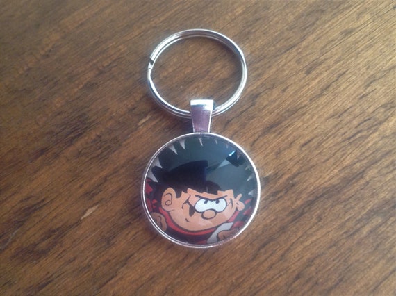 Dennis The Menace Beano Keyring Bag Charm Made With Etsy