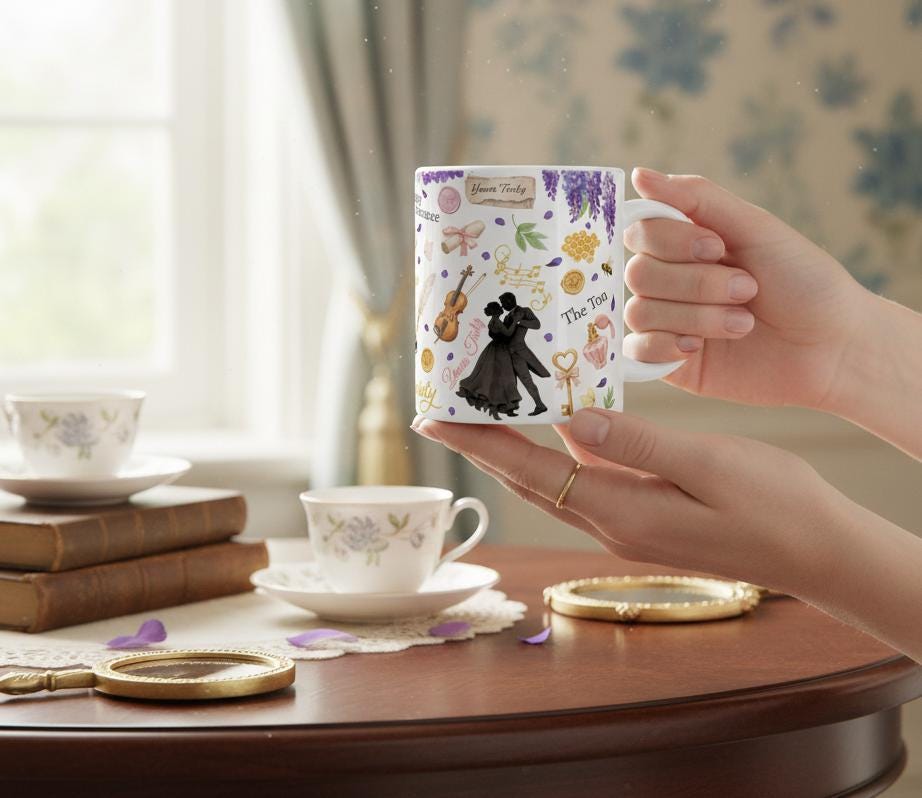 Bridgerton tea set - Etsy 日本
