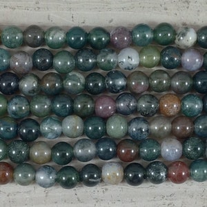 Fancy Jasper Round 2.5mm hole 8mm 10mm