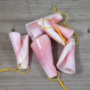 Königin Muschel Shell Kegelform Anhänger
