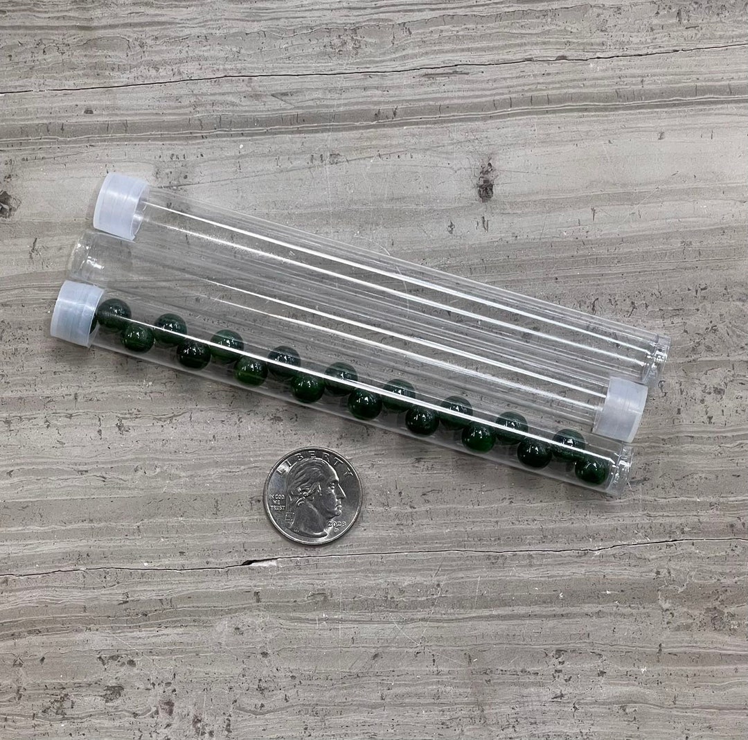 Clear Plastic Round Tubes 5 Inch Long/ 11.5mm Wide, for Bead & Seed Bead Storage Etsy