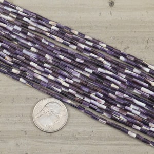 ワムプム クアホッグ シェル 3 x 5 mm 4 x 9 mm チューブ グレード A