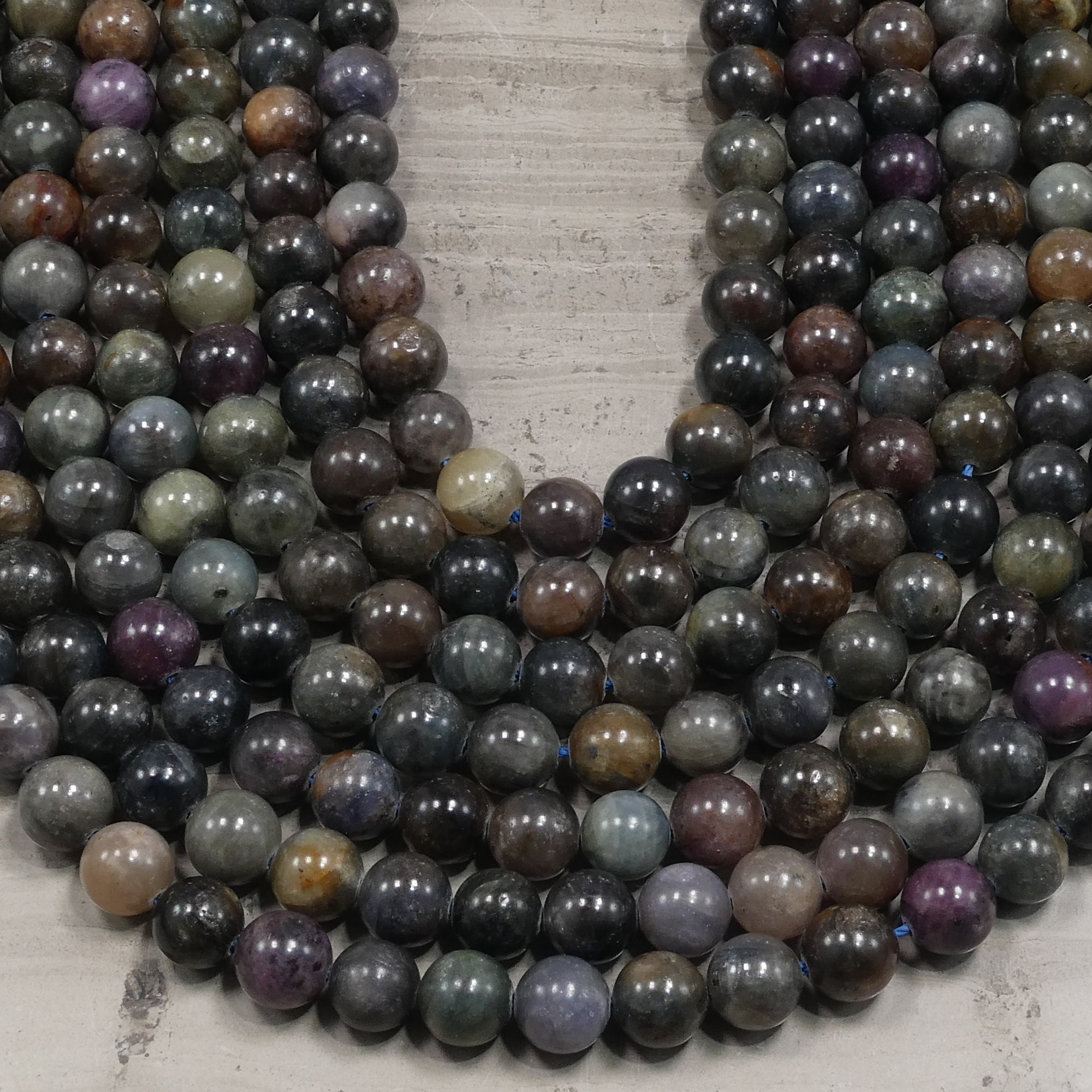 天然ルビーとサファイア ラウンド 6mm 8mm 10mm - Etsy 日本