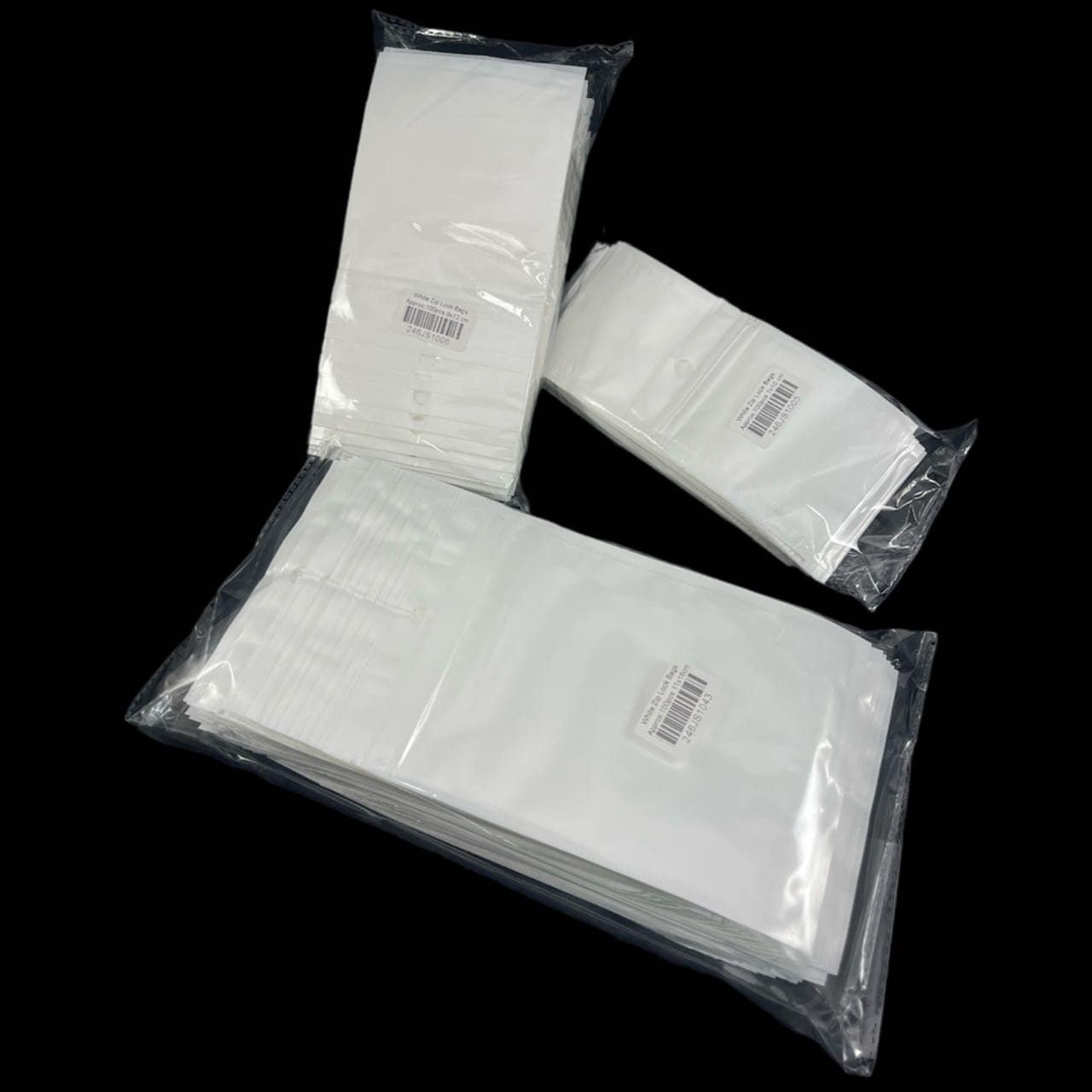 Jewelry Bags Zip Lock, 1000 Pcs (ALL SIZES) — Chicago City