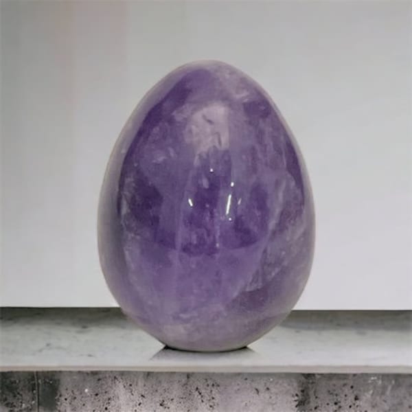 Amethyst 22x30mm Eggs (1pc, 6pcs, 12pcs)