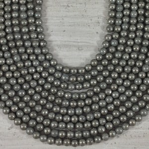 Pyrite aka Fools Gold Round 6mm 8mm