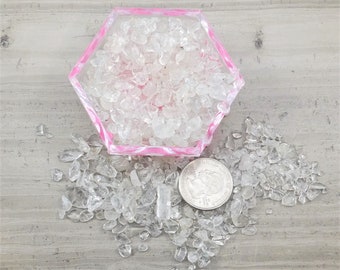 Bergkristall 3 x 5 mm Tumble Chips