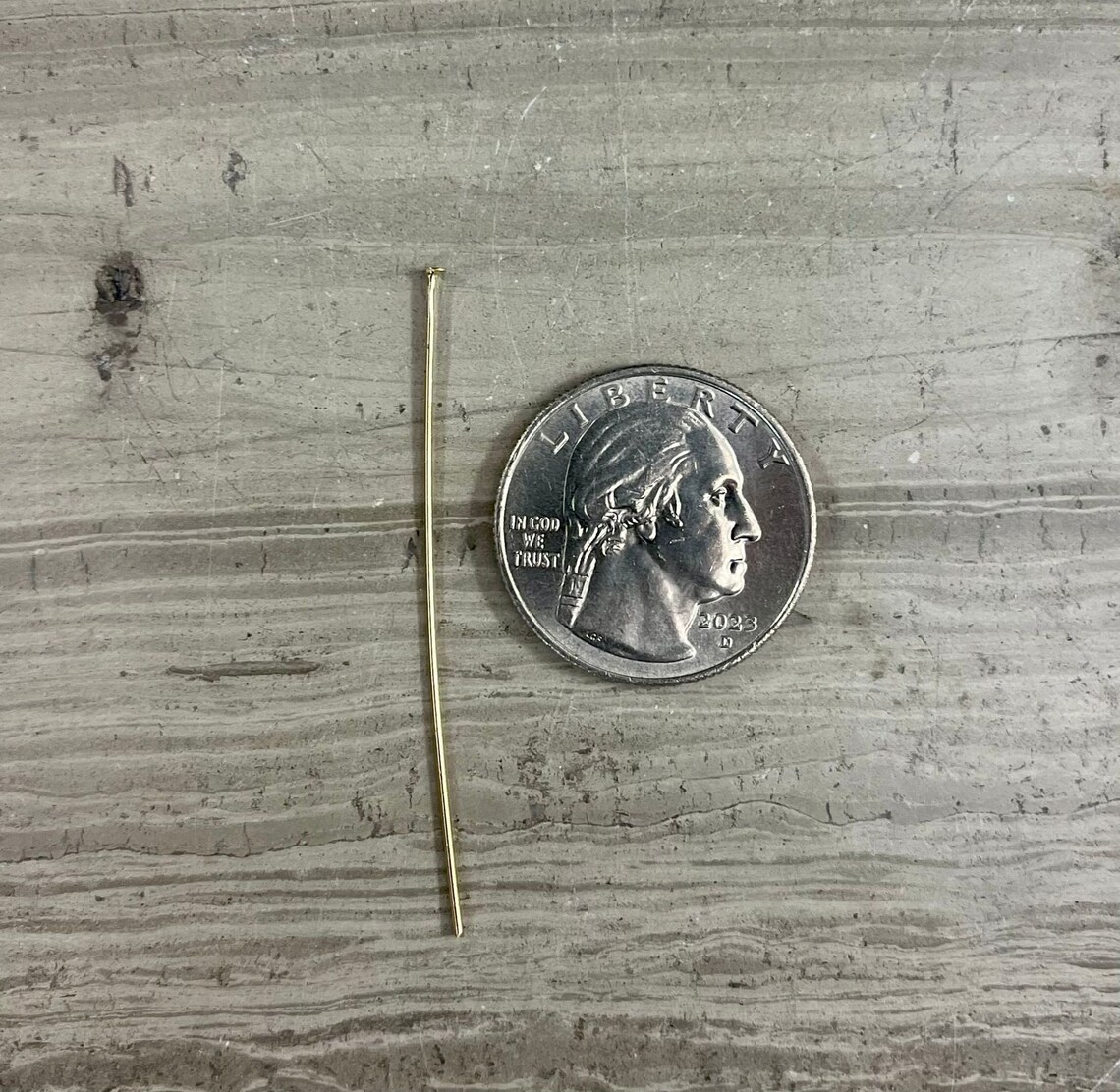 Stainless Steel 304 Gold Head-pins 50mm (25pcs) - Etsy