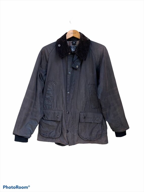 Vintage Barbour Waxed Distressed Jacket 