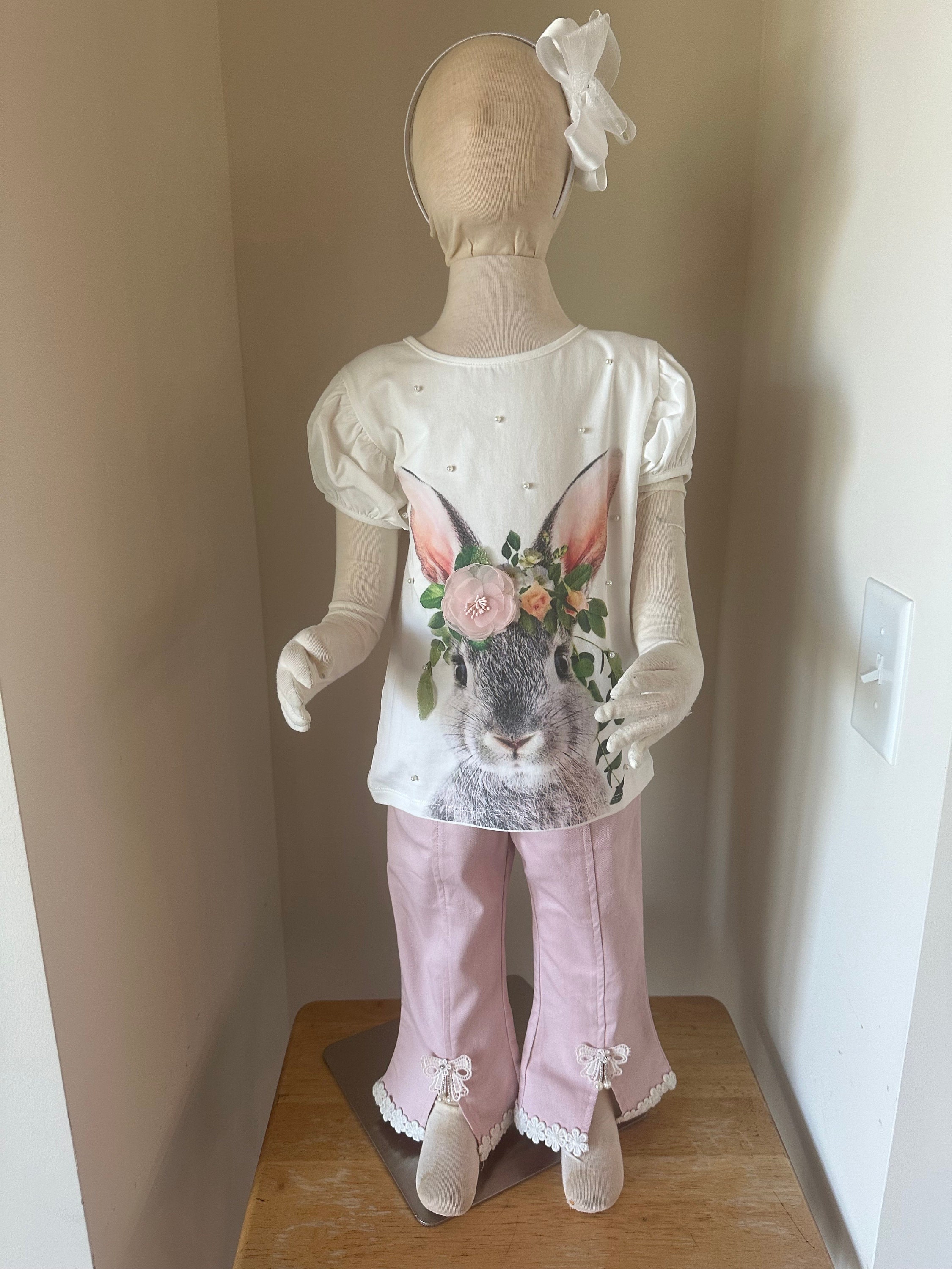 Paper Rabbit Clothes Bunny Tee Shirt Set - Etsy