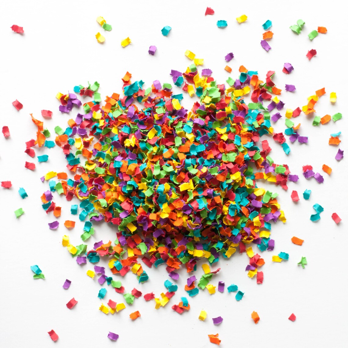 Confetti Rainbow Brite / Rainbow Confetti / Etsy