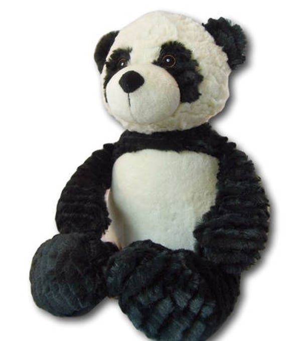 personalised panda teddy bear