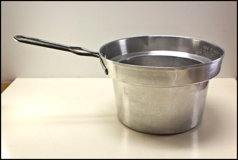 Planters Deep Fry Oil Pan Rare, Vintage 1940s Embossed Mr Peanut