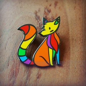 Pride Wolf Enamel Pin