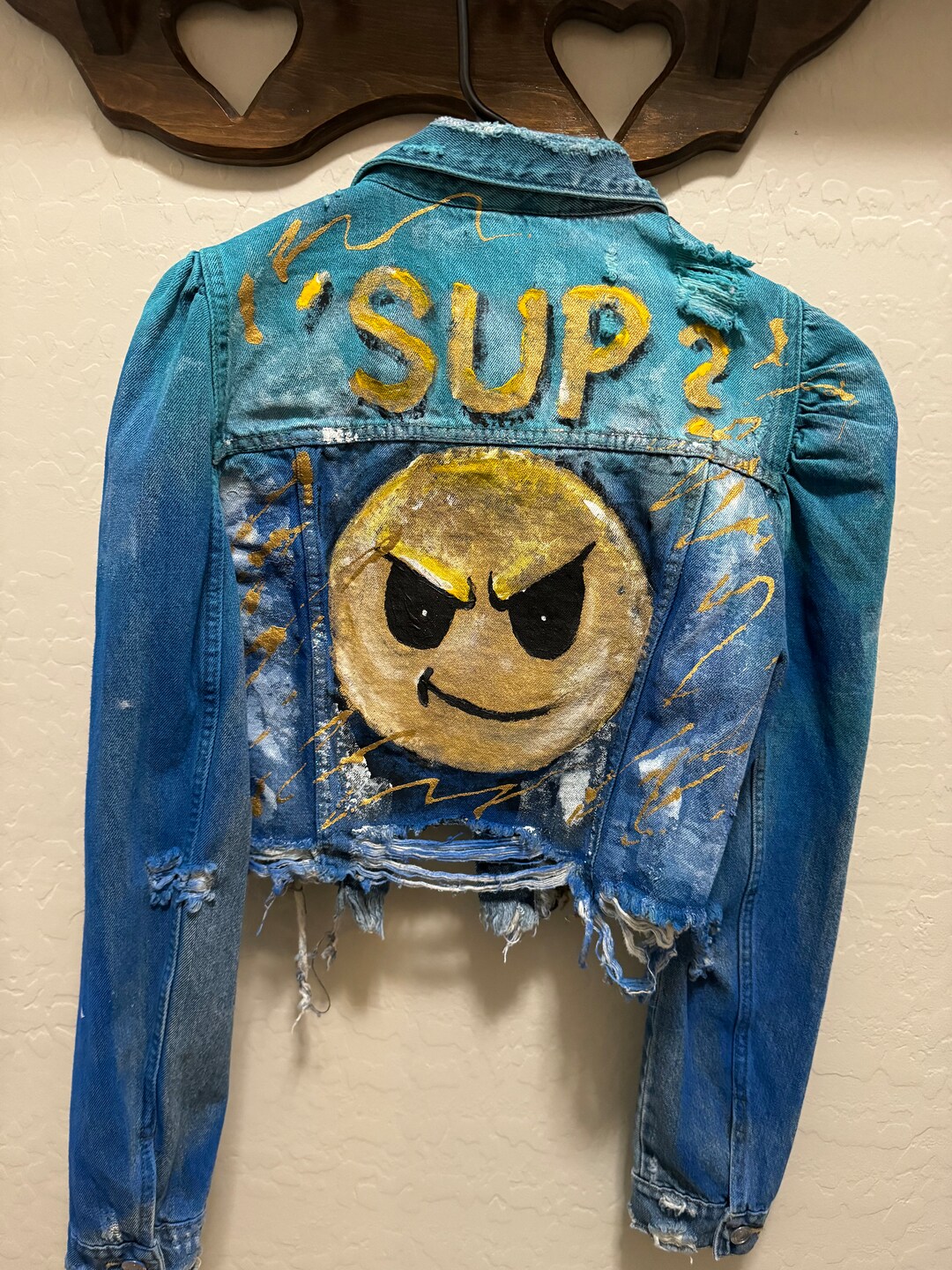 Smiley Face Puffer Jacket