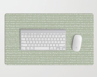 Desert Sage Desk Mat | Sage Green Desk Mat | Boho Desk Mat | Office Desk Mat | Game Pad | Mouse Pad