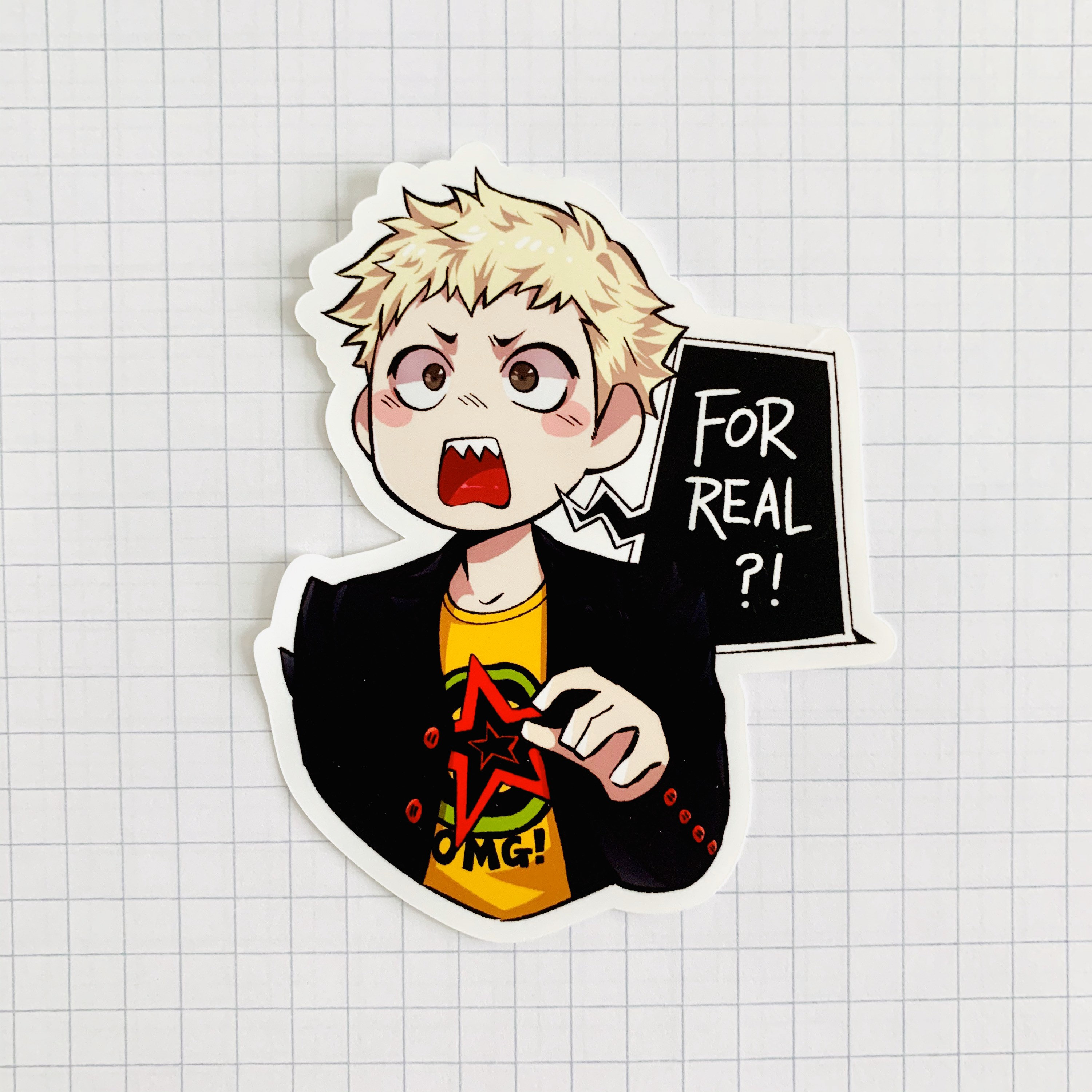 Persona 5 Ryuji Sakamoto Autocollant Etsy France
