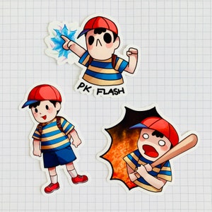 EARTHBOUND/MOEDER 2 Ness Stickers