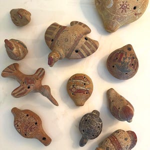 Ocarina Andean Shamanic Clay Flutes (Small)