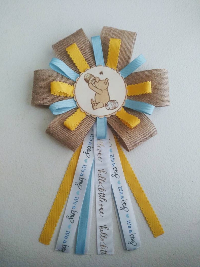 Baby Shower Ribbon Etsy
