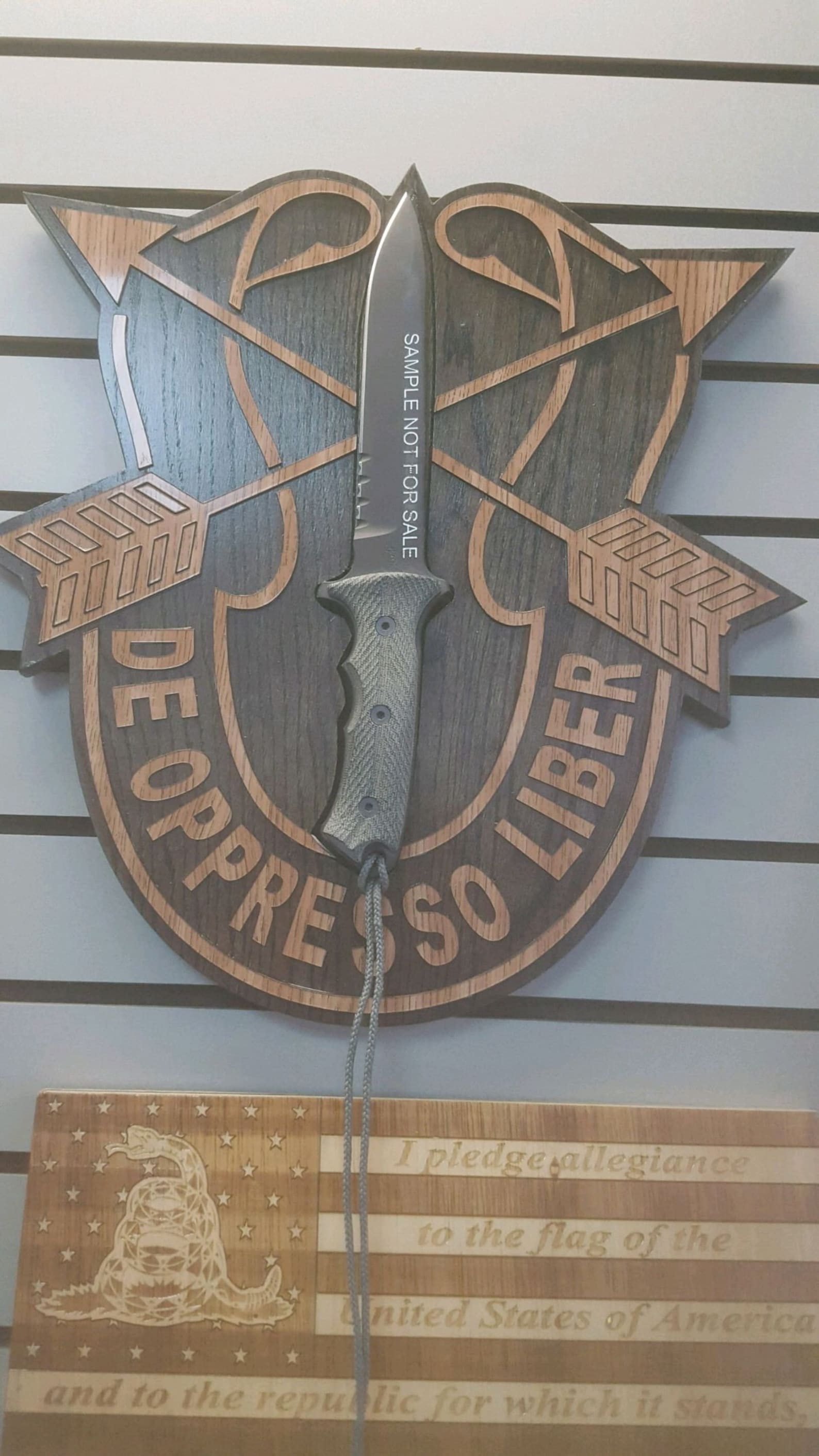 Yarborough Knife Holder Display Etsy