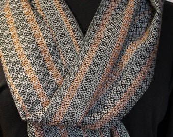 Hand Woven Multi Harness Bamboo Scarf