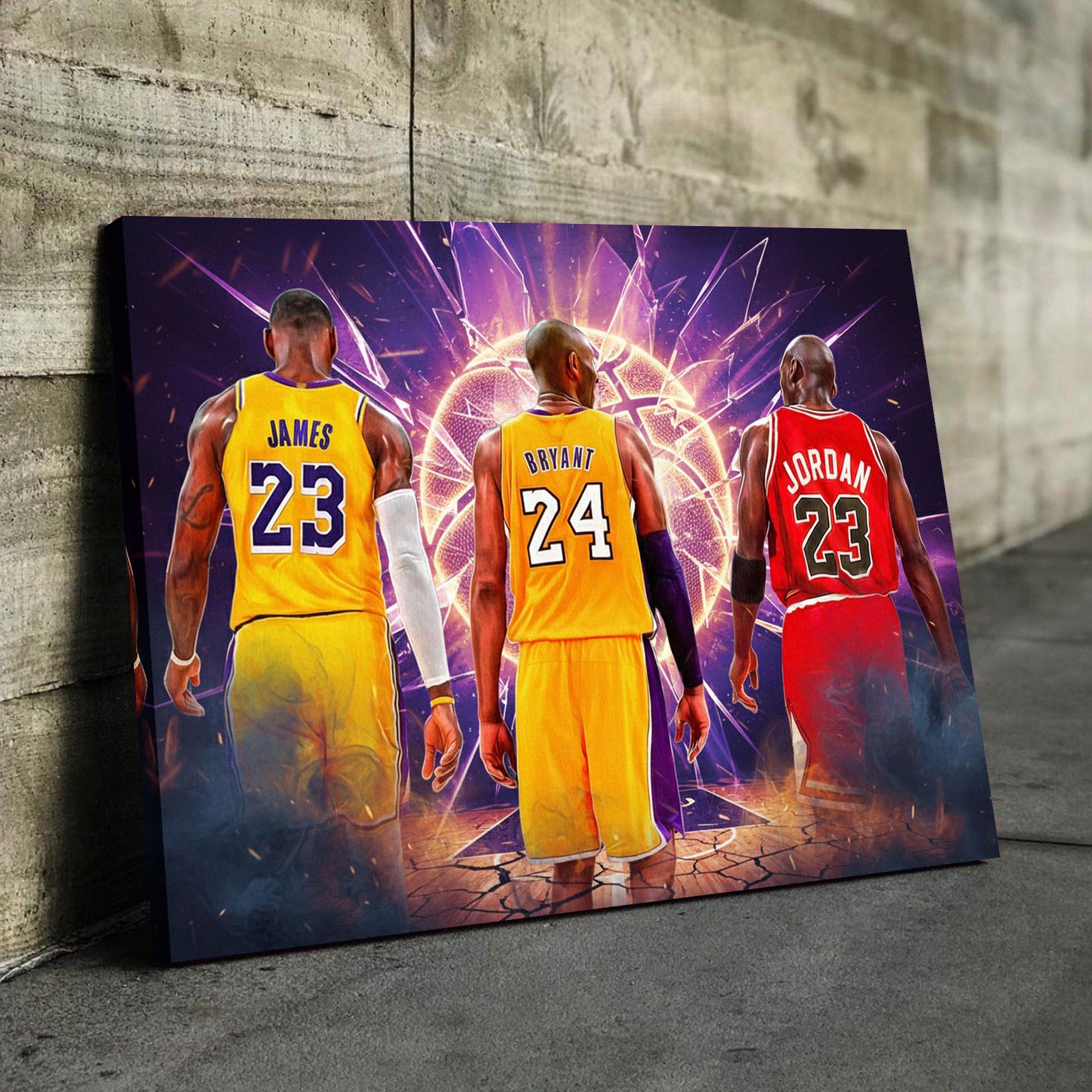michael kobe lebron picture