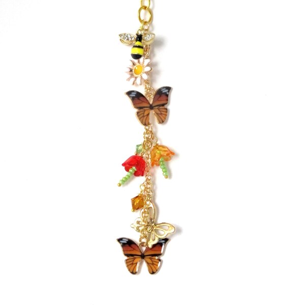 Butterfly Rear View Mirror Charms Etsy