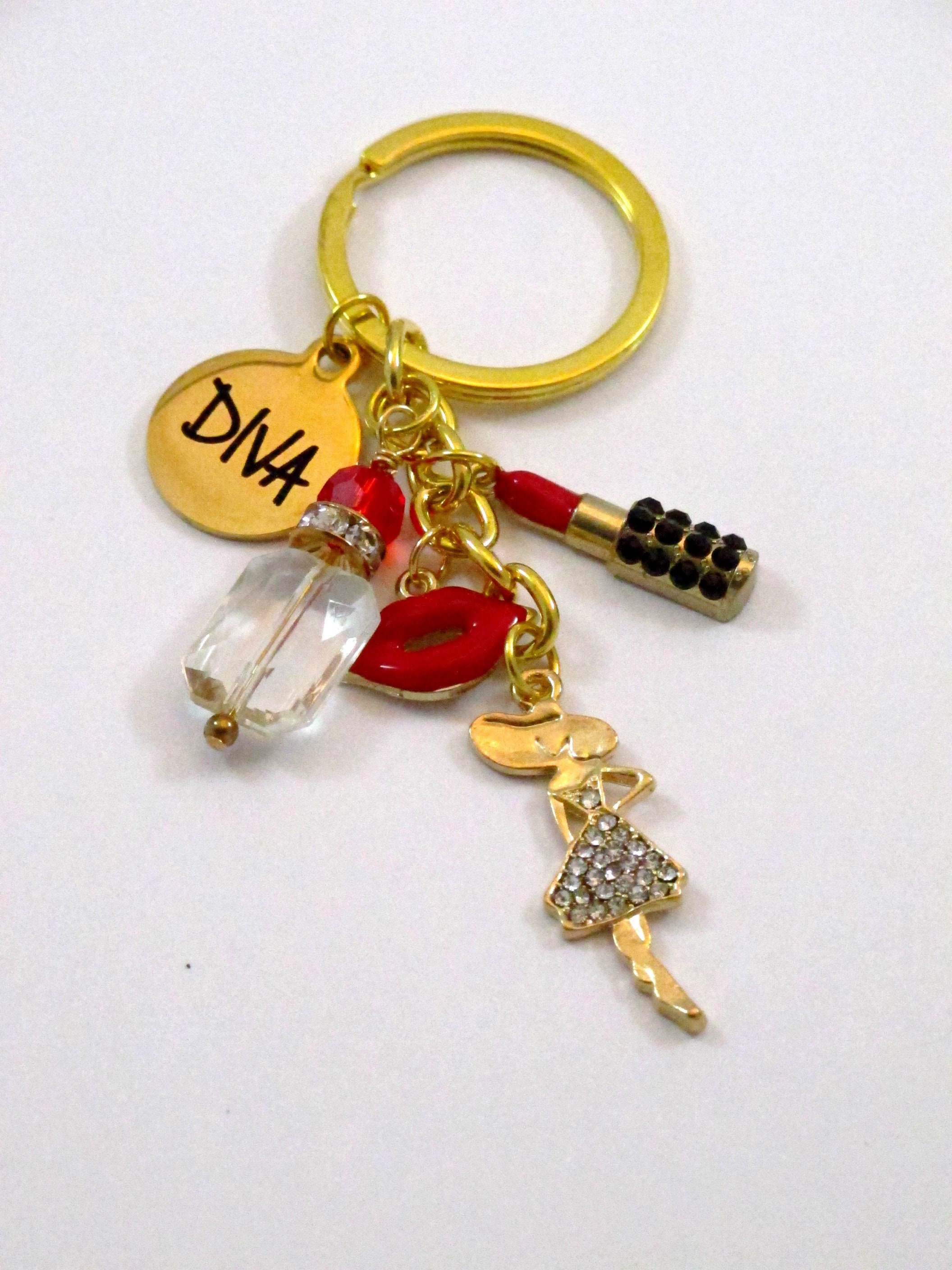 Girly Girl Key RingDiva Key RingFashionista Key RingCar Etsy