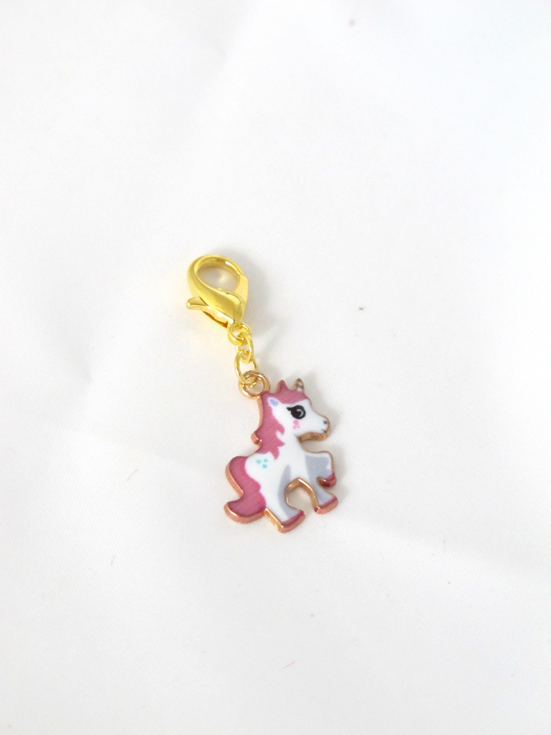 UNICORN Zipper PullPink Unicorn Zipper CharmUnicorn Planner Etsy