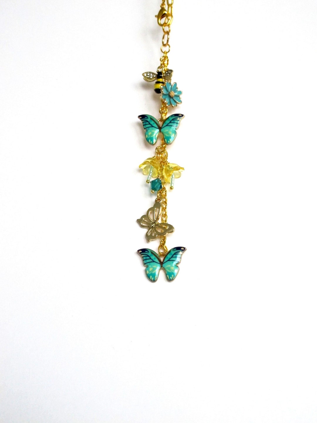 BUTTERFLY Rear View Mirror Charmcar Charmcar Accessorybirthday Gift