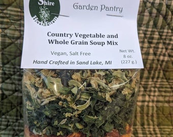 Country Vegetable & Whole Grain Soup Mix (Salt Free)