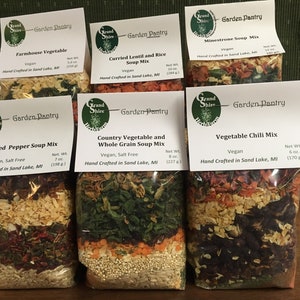 Vegan 6 Pack Assortment Soup Mixes
