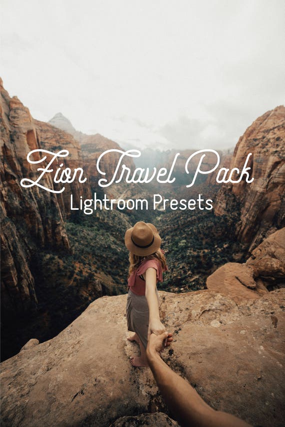 Zion Travel Lightroom Presets